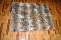 Coyote Fur Throw |  Natural Coyote Fur Bed Spread |  Fur Blanket | Handmade Fur Blanket