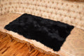 Handmade Fur  Blanket , Black Fox Fur Throw , Fur Throw bedspread ,Fur Fox blanket throw  , Home Decor