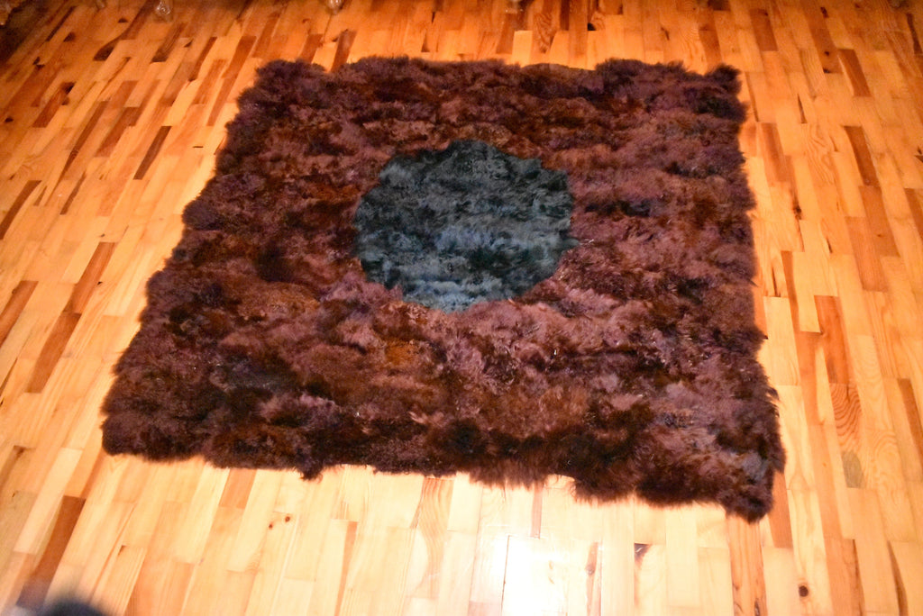 Mongolian Fur Throw|  Fur Rug  | Natural  Fur  Blanket | Fur Throw | Fluffy Fur blanken Ideal For Your home decor