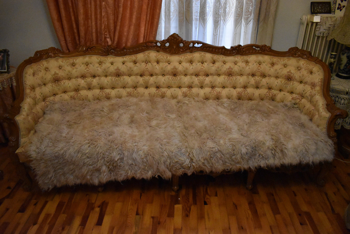 Mongolian Fur Throw |  Fur Blanket Throw  | Natural  Fur  Blanket | Fur Throw | Fluffy Fur blanken Ideal For Your home decor