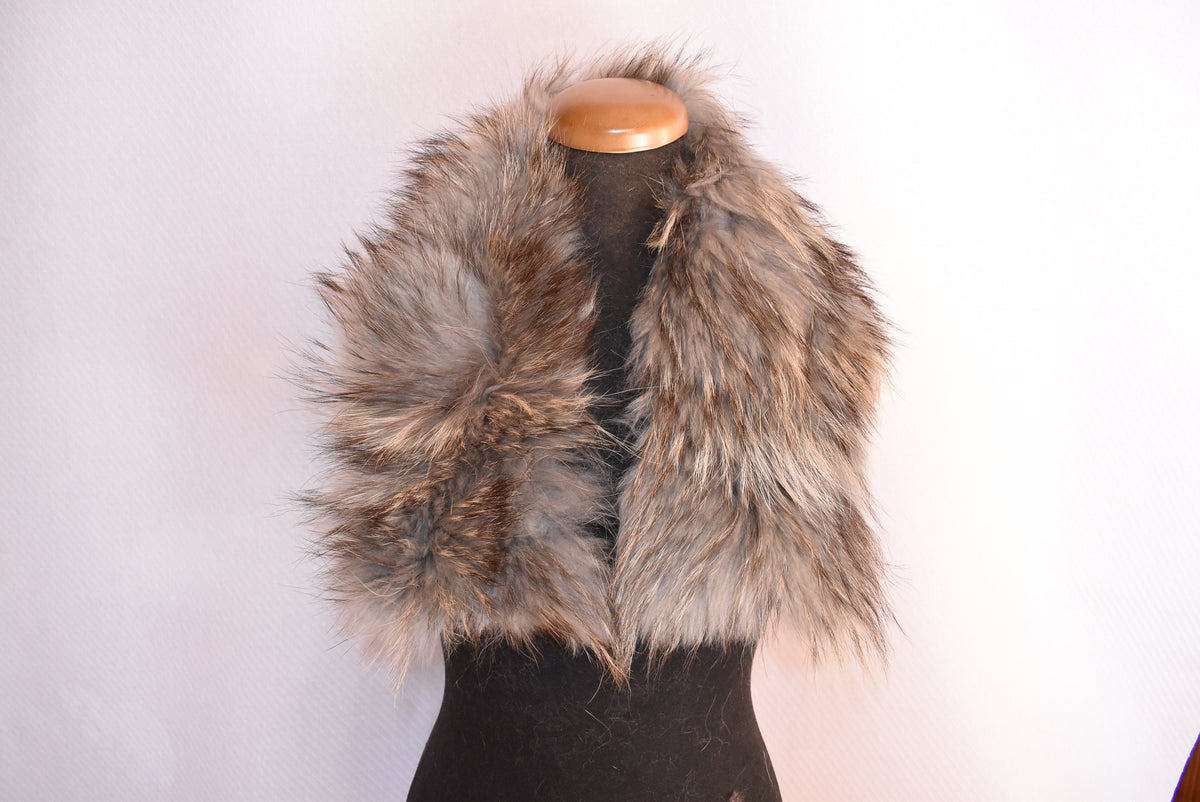 Detachable Fur Trim For Hood |Fox  Fur For Hood | Fox Fur Collar |  Fur Scarf | Fur For Parka