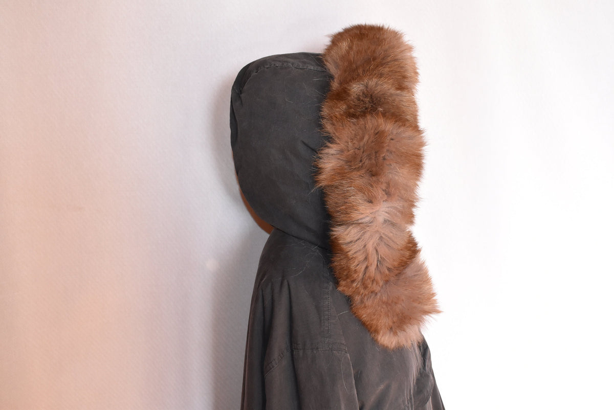 Detachable Fur Trim For Hood | Fur For Hood | Fox Fur Collar | Fur Scarf | Fur For Parka