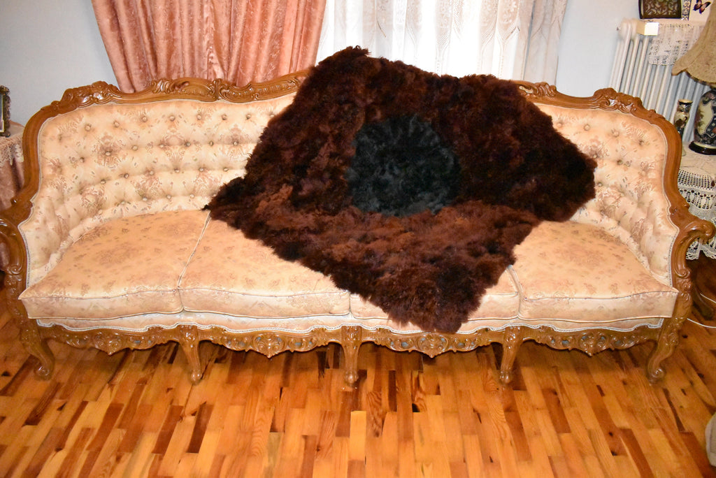 Mongolian Fur Throw|  Fur Rug  | Natural  Fur  Blanket | Fur Throw | Fluffy Fur blanken Ideal For Your home decor