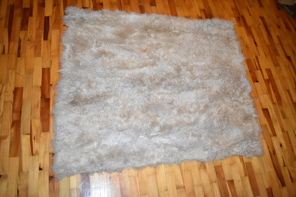 Mongolian Fur Throw |  Fur Blanket Throw  | Natural  Fur  Blanket | Fur Throw | Fluffy Fur blanken Ideal For Your home decor