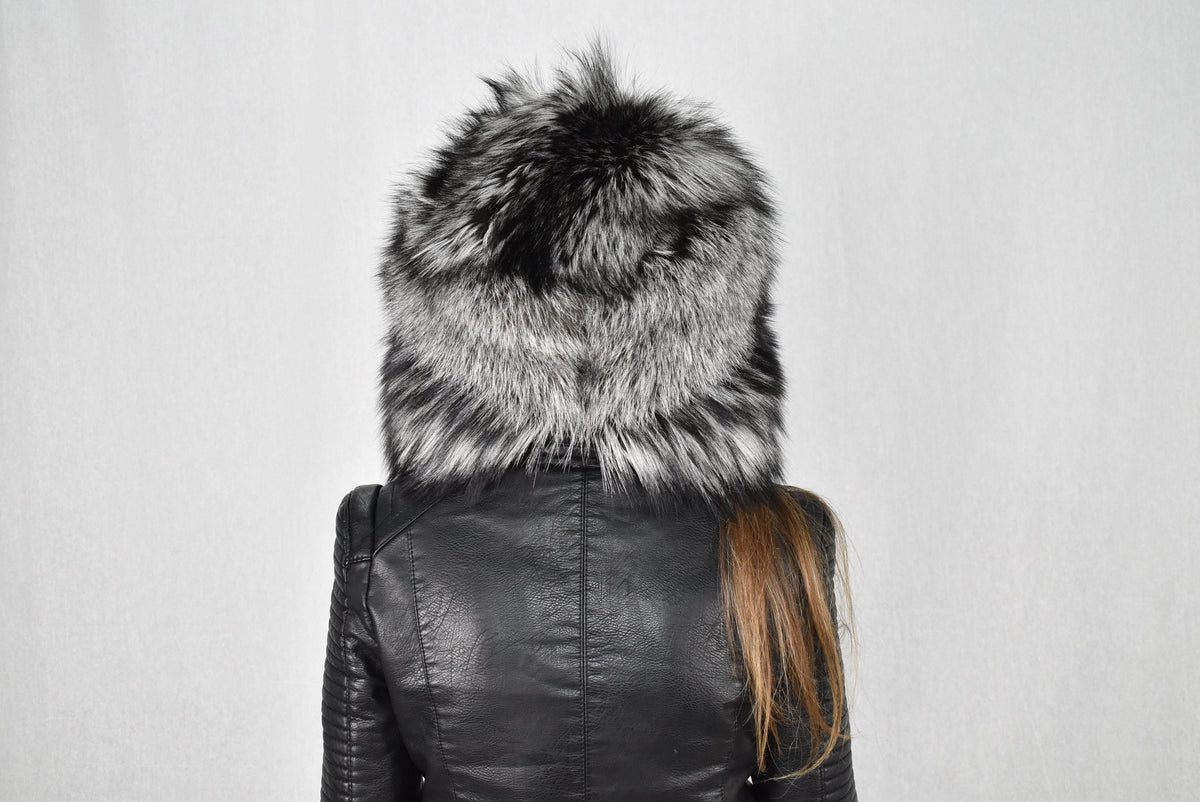 Ushanka Russian Hat | Aviator Fur Hat | Fox Fur Trapper Hat  | Ushanka Russian Hat | Silver Fox Hat | Natural Fox Fur Hat | Gift For Her