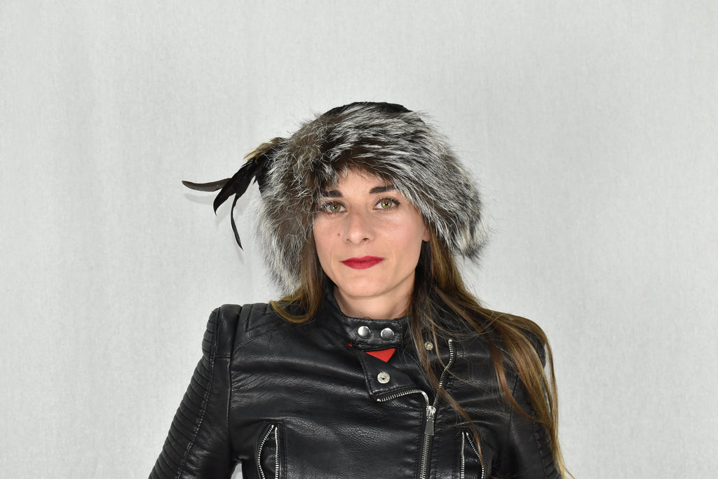 Fur Cap | Fur Hat For Women | Fox Fur Hat | Swakara Fur Hat  | Warm Hat | Winter Fur Hat | Gift For Women