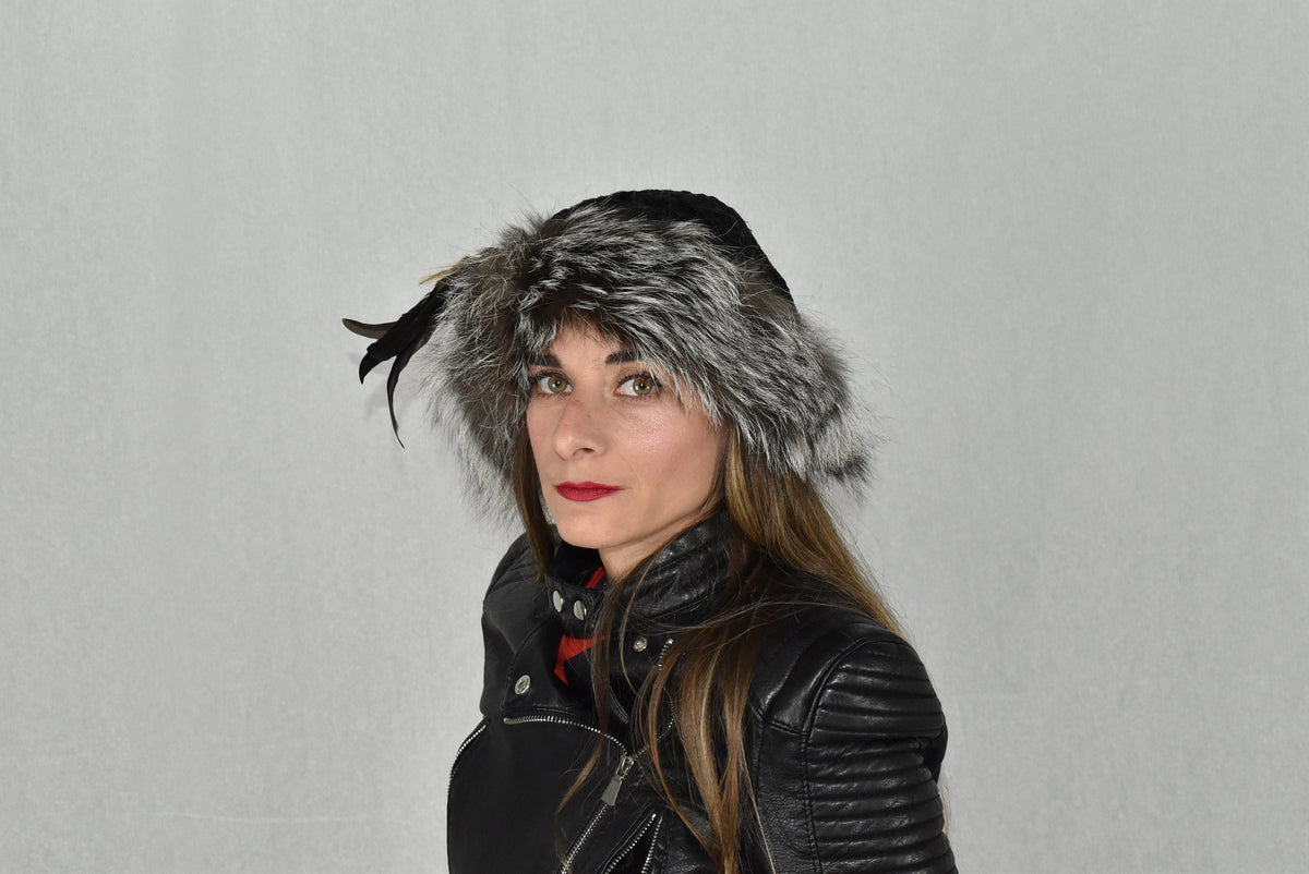 Fur Cap | Fur Hat For Women | Fox Fur Hat | Swakara Fur Hat  | Warm Hat | Winter Fur Hat | Gift For Women
