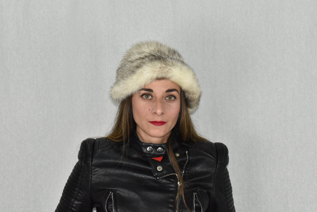 Fur Hat | Mink Fur Hat | Vintage Style Fur Cap  | Chic Fur Hat | Winter Hat For Women | Gift For Her