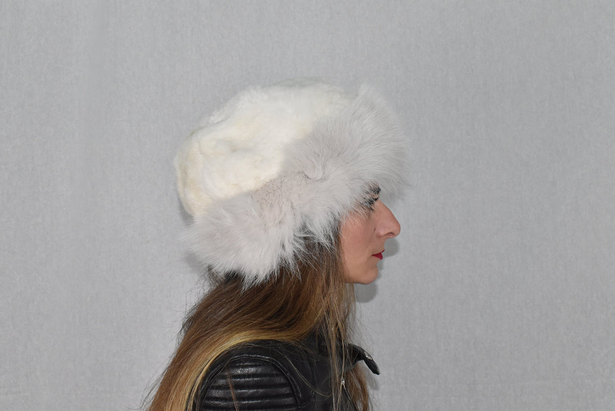 Fox Fur Hat | Warm Hat made of  Fox Fur | Real Fur Hat | Winter Hat For Women | Gift For Her