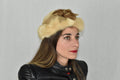 Vintage style mink Fur Hat | Fur Hat | Mink Fur Hat | Fur Cap  | Chic Fur Hat | Winter Hat For Women | Gift For Her