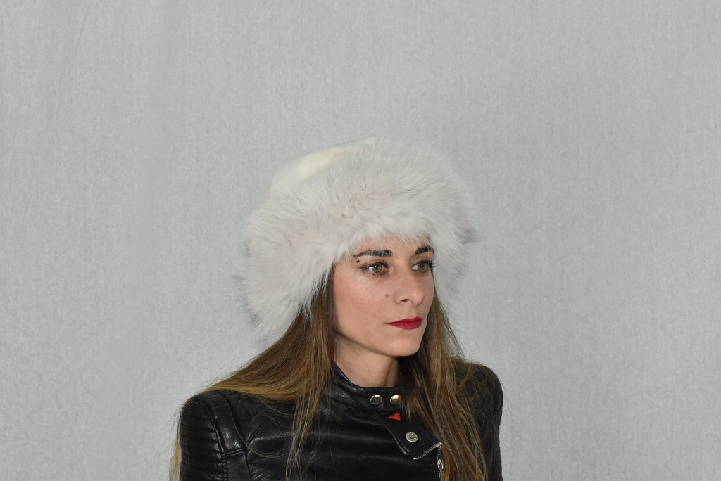 Fox Fur Hat | Warm Hat made of  Fox Fur | Real Fur Hat | Winter Hat For Women | Gift For Her