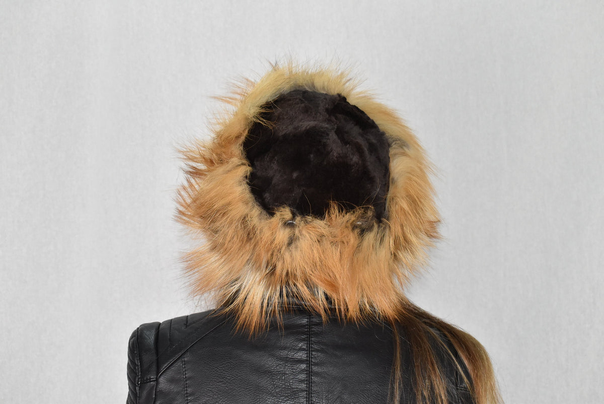 Fur Hat | Fox And Fox  Fur Cap | Real  Fur Hat  | Winter Hat For Women | Gift For Her