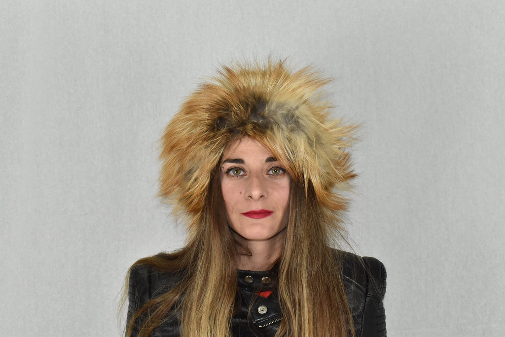 Fur Hat | Fox And Fox  Fur Cap | Real  Fur Hat  | Winter Hat For Women | Gift For Her