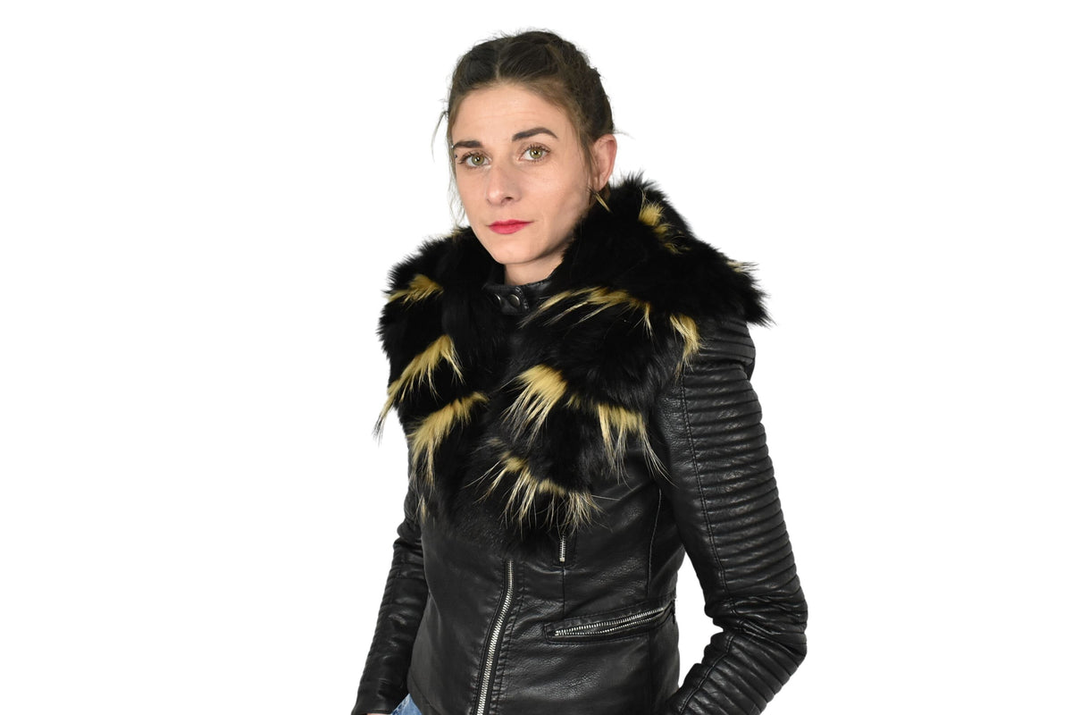 Genuine  Fox Fur Collar, WInter collar, Fur collar, Fur scarf, Coat Collar, Women Collar,