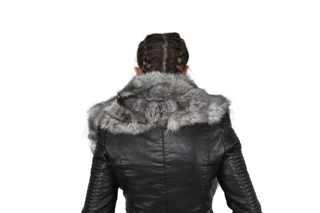 Amazing Collar Made of Fox Fur / Detachable Fox Fur Collar / Coat Collar  / Real Fox  Fur Collar