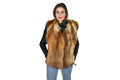 Gorgeous Canadian Fox Fur Vest | Fox Fur Vest | Warm Fur vest Made of Canadian Fox Skins | Gift For Her