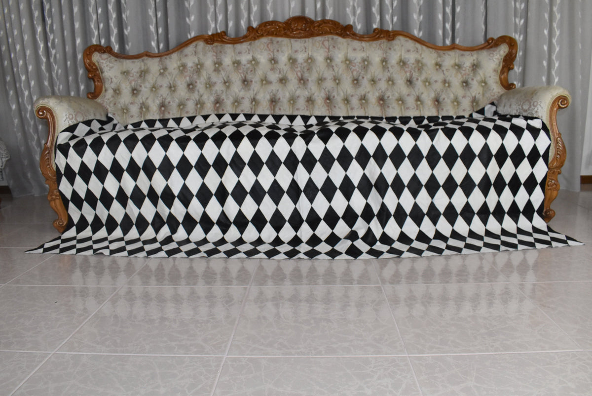 Real Leather Sofa Throw | Leather Blanket | Sofa Slipcover | Sofa Cover | 100% real leather Handmade Sofa Cover Throw