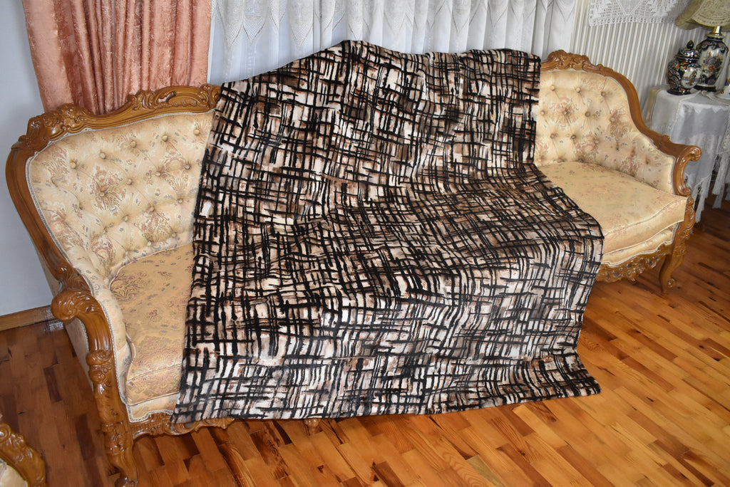 Mink fur Blanket | LUXURY  Fur Sofa Throw | Warm Mink Fur Blanket | Luxury Sofa Cover | Mink Fur Carpet | Gift For Her
