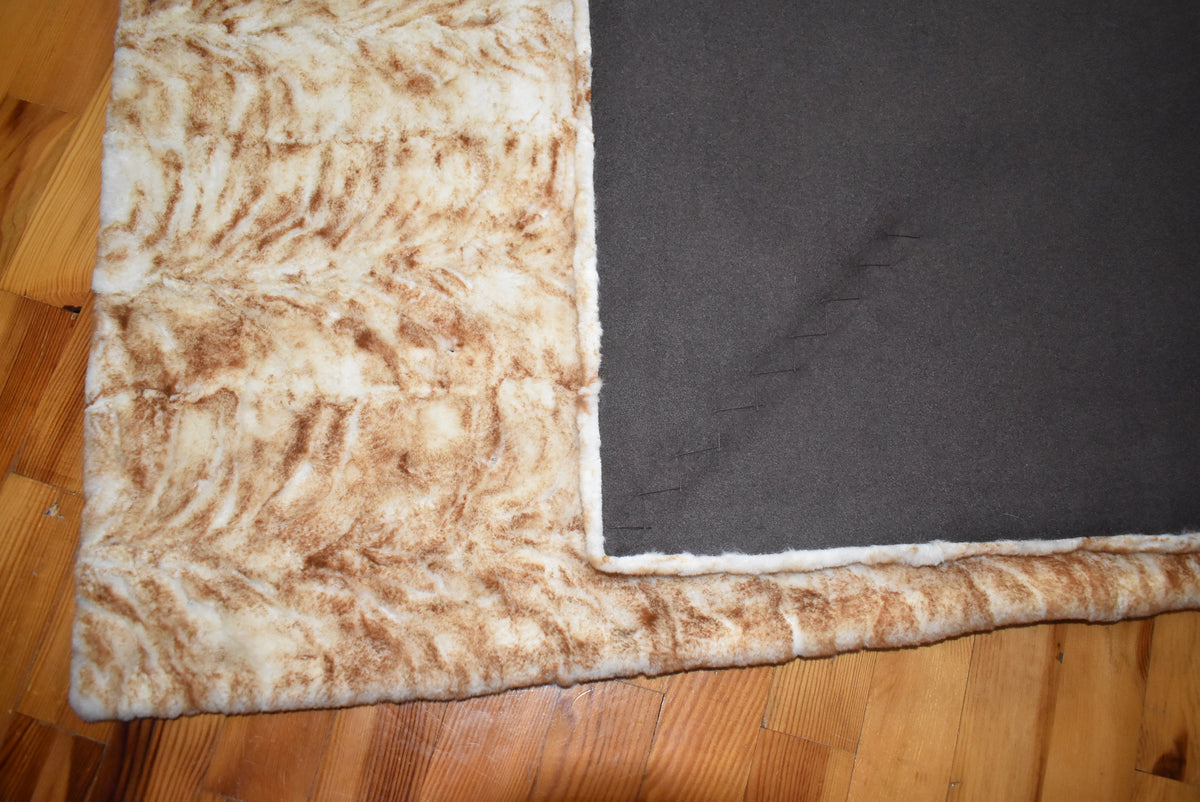 Fur Sofa Cover | Mink Fur  Blanket ir a Rare  Color | LUXURY  Fur Sofa Throw | Warm Mink Fur Blanket | Mink Fur Carpet | Gift For Her