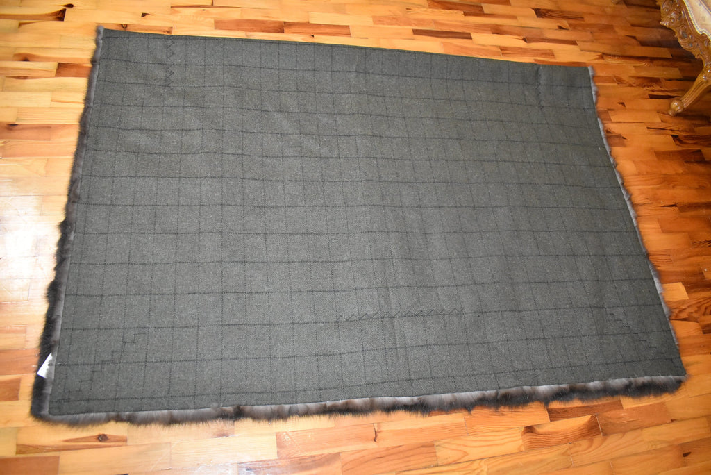 Real Sable Fur Blanket | Sable Fur  Throw Top Quality |The Most  LUXURY  Fur Sofa Throw | Barguzin Fur Blanket | Real Sable Area Rug