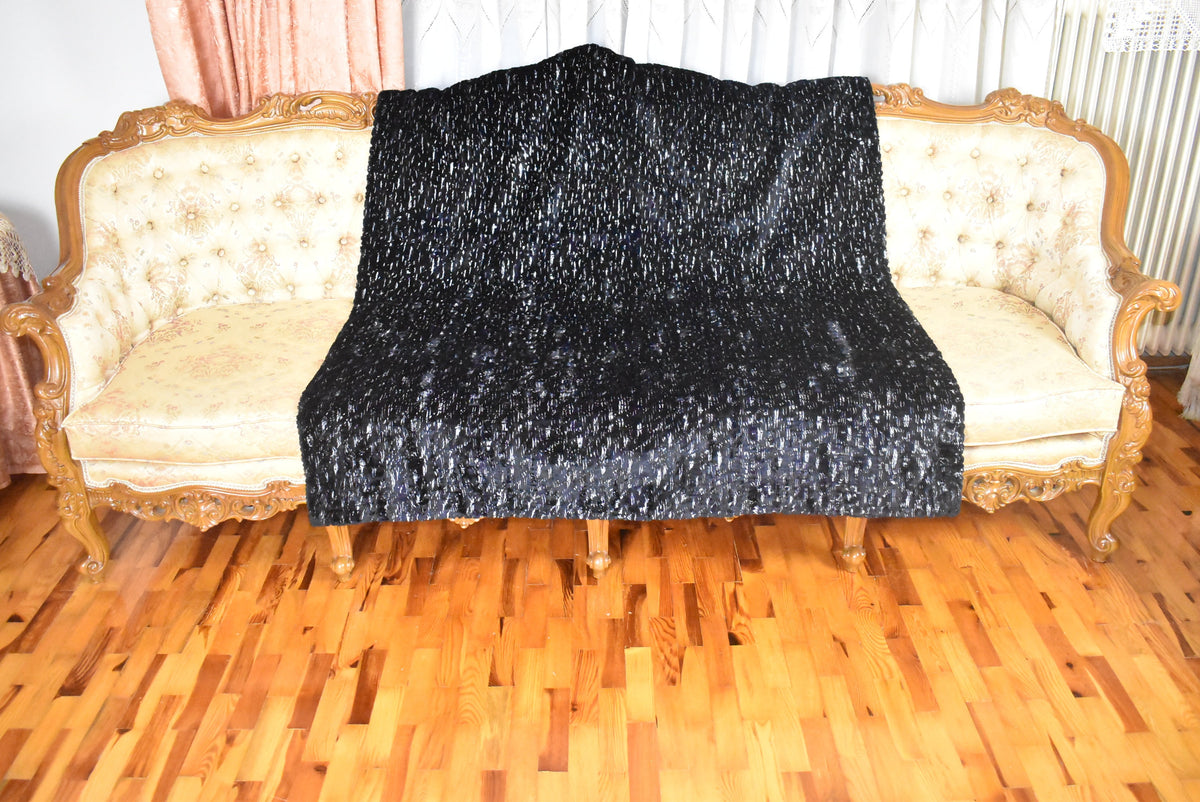 Fur Sofa Cover | Mink Fur  Blanket  | LUXURY  Fur Sofa Throw | Warm Mink Fur Blanket | Mink Fur Carpet | Gift For Her