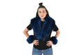 Fox Fur Collar And Cuffs  / Detachable Fox Fur Collar, Fur Cuffs for winter coat /Set of Collar and Cuffs / Christmas Gift