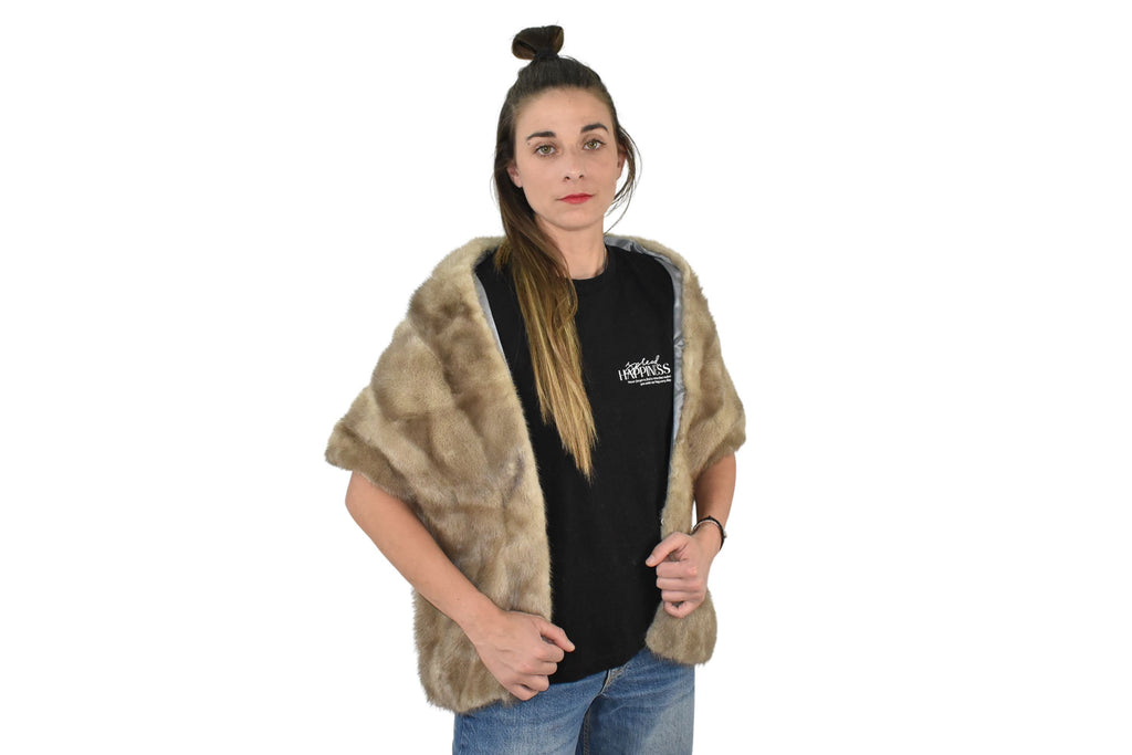 Bolero Fur / Mink Fur Shawls / Luxury fur etole / Bride fur Etole /Mink Fur Wraps / Gift For Her