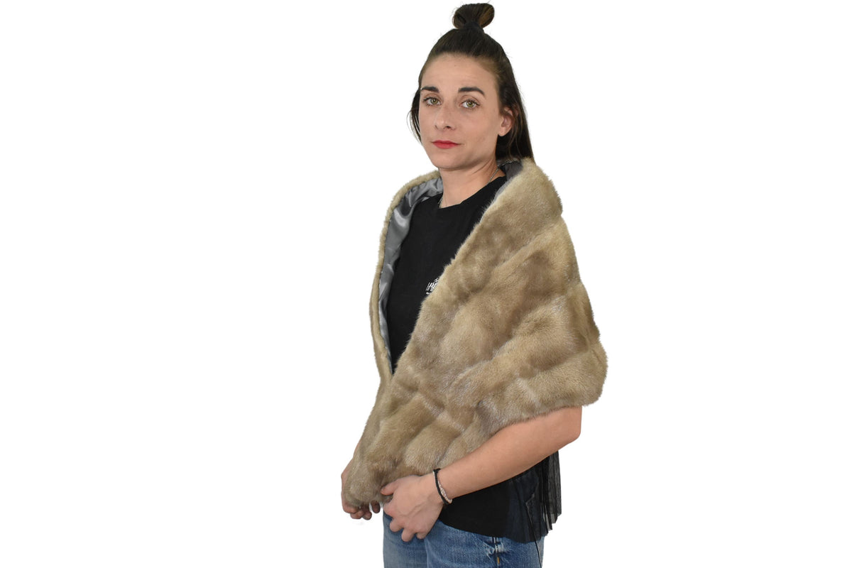Bolero Fur / Mink Fur Shawls / Luxury fur etole / Bride fur Etole /Mink Fur Wraps / Gift For Her