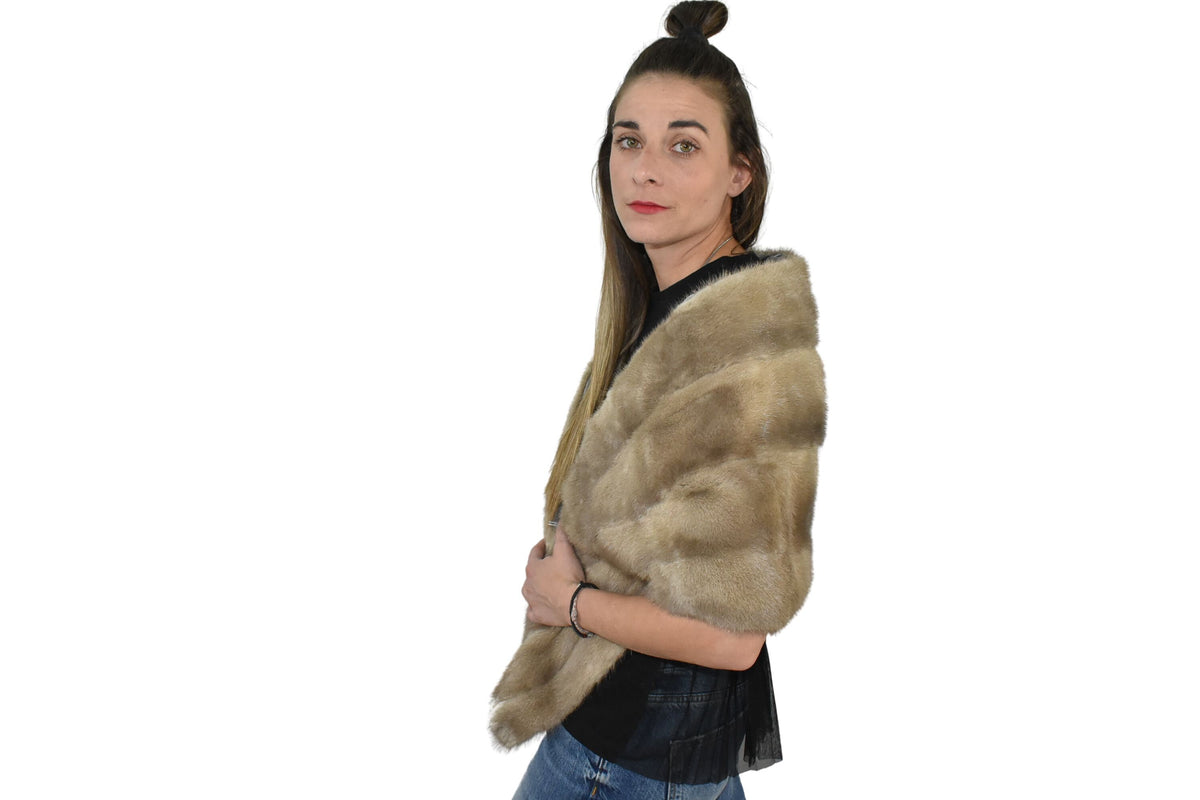 Bolero Fur / Mink Fur Shawls / Luxury fur etole / Bride fur Etole /Mink Fur Wraps / Gift For Her