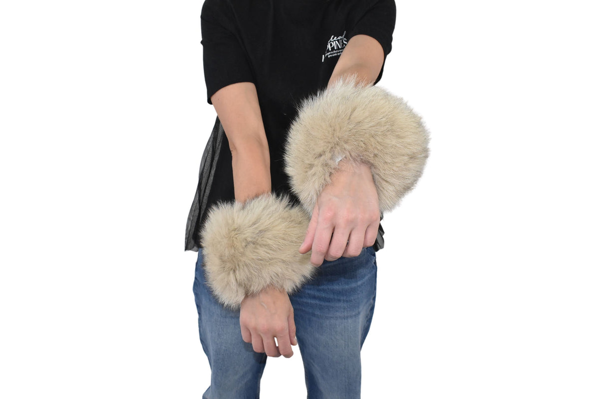 Detachable Fur Cuffs | Fox Fur Cuffs | Fur Cuffs For Sleeves | Fur Cuff Coat