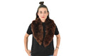 Handmade Sheepskin Fur Collar: Detachable Winter Coat Scarf
