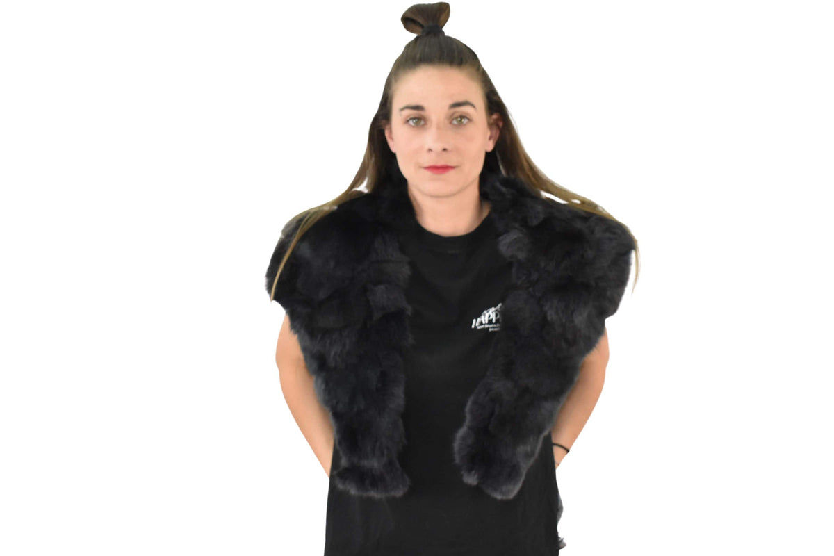 Fox Fur Coat Collar / Natural Fur Collar / Detachable Fur Collar  / Collar For Coats And Jackets / Luxury Gift For Her