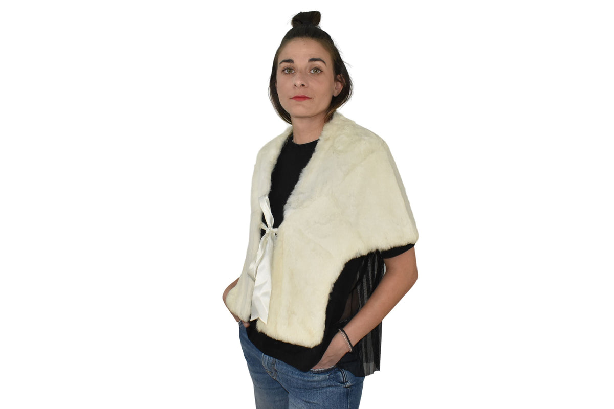 Fur wraps for weddings / bridal fur / Luxury fur etole For Brides / Bride fur Etole / Beautiful  Fur Wraps / Gift For Her