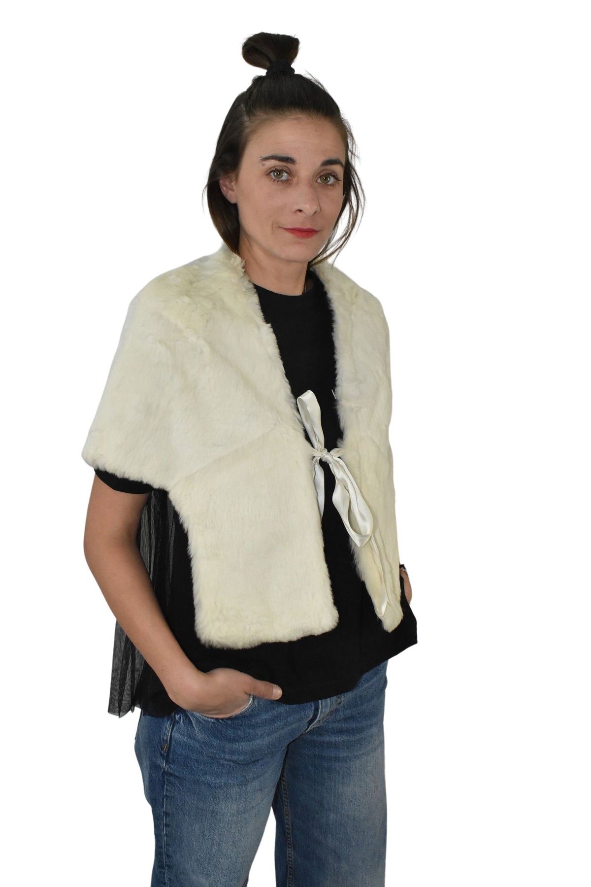 Fur wraps for weddings / bridal fur / Luxury fur etole For Brides / Bride fur Etole / Beautiful  Fur Wraps / Gift For Her