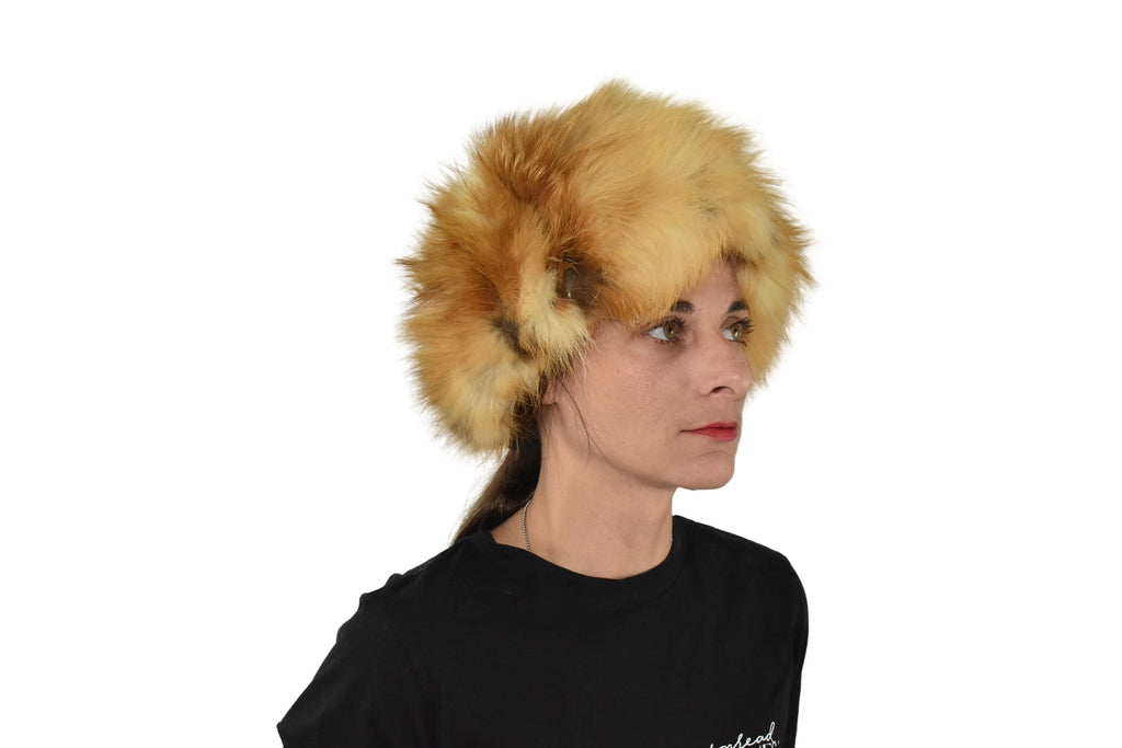 Fur Hat  | Russian Fur Hat | Canadian Fox Fur Hat | Winter Hat For Women | Gift For Her