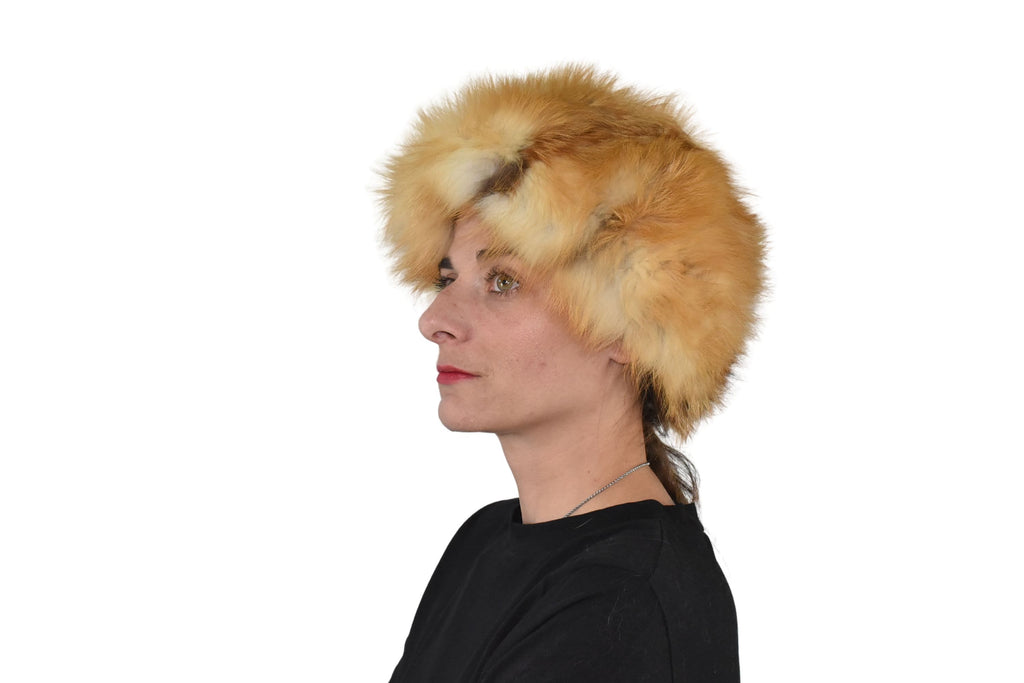 Fur Hat  | Russian Fur Hat | Canadian Fox Fur Hat | Winter Hat For Women | Gift For Her