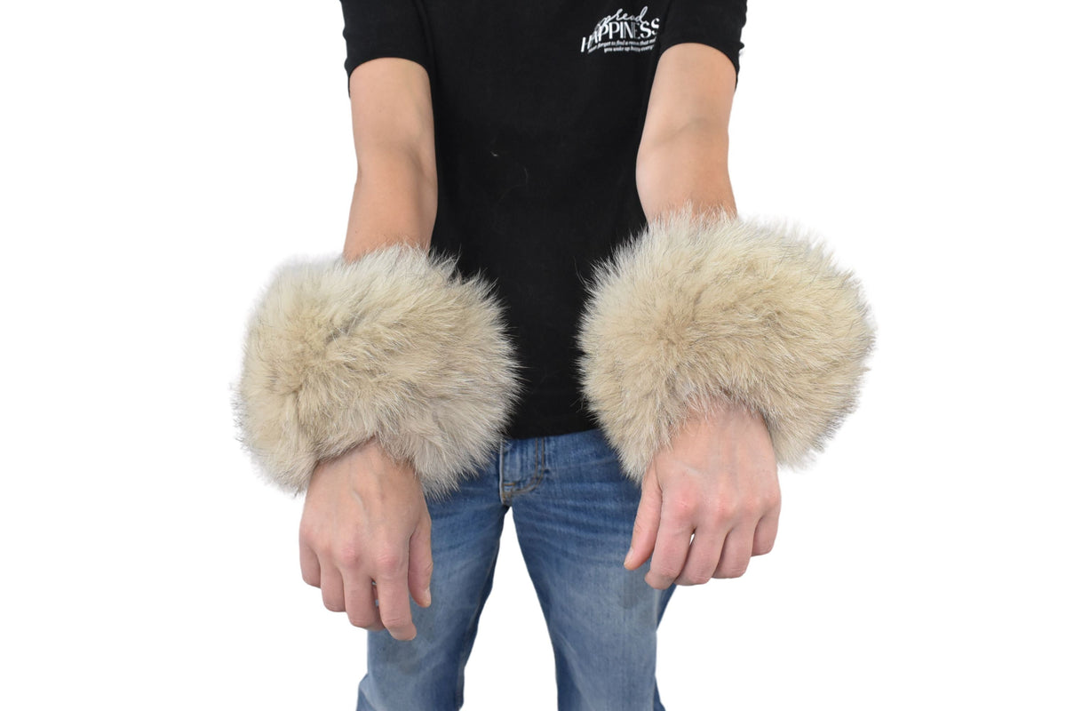 Detachable Fur Cuffs | Fox Fur Cuffs | Fur Cuffs For Sleeves | Fur Cuff Coat