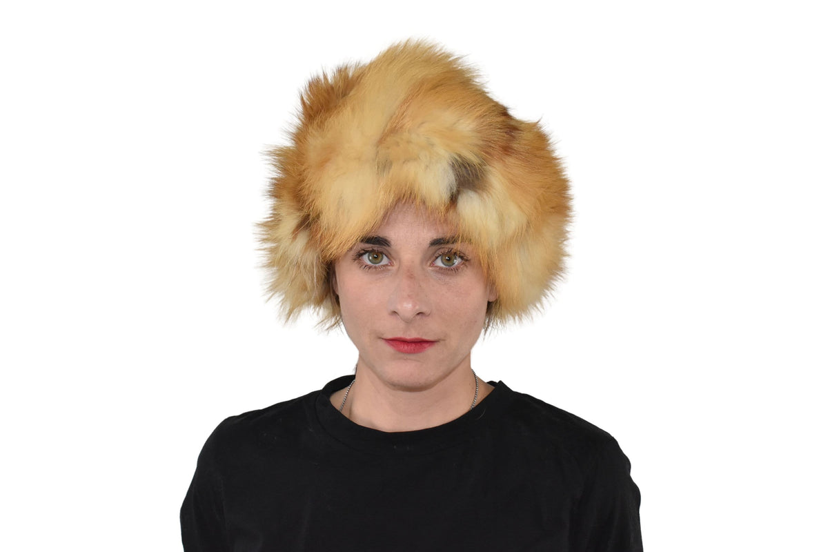 Fur Hat  | Russian Fur Hat | Canadian Fox Fur Hat | Winter Hat For Women | Gift For Her
