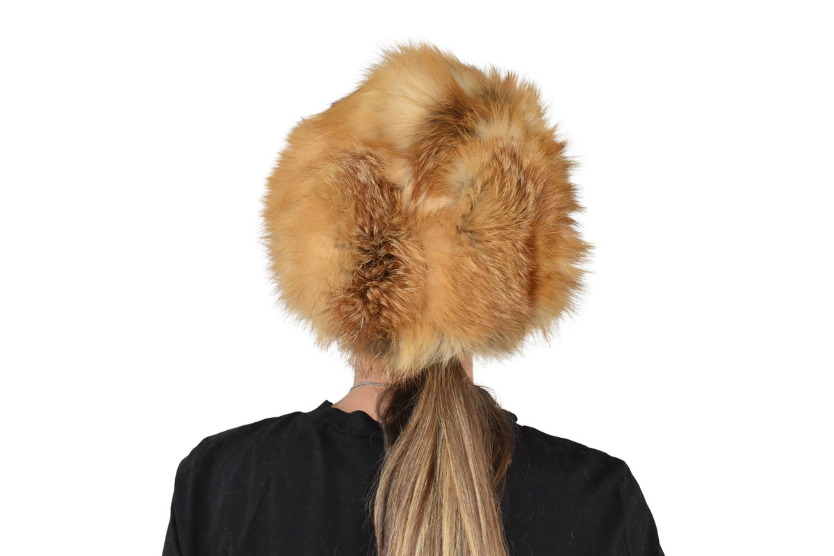 Fur Hat  | Russian Fur Hat | Canadian Fox Fur Hat | Winter Hat For Women | Gift For Her