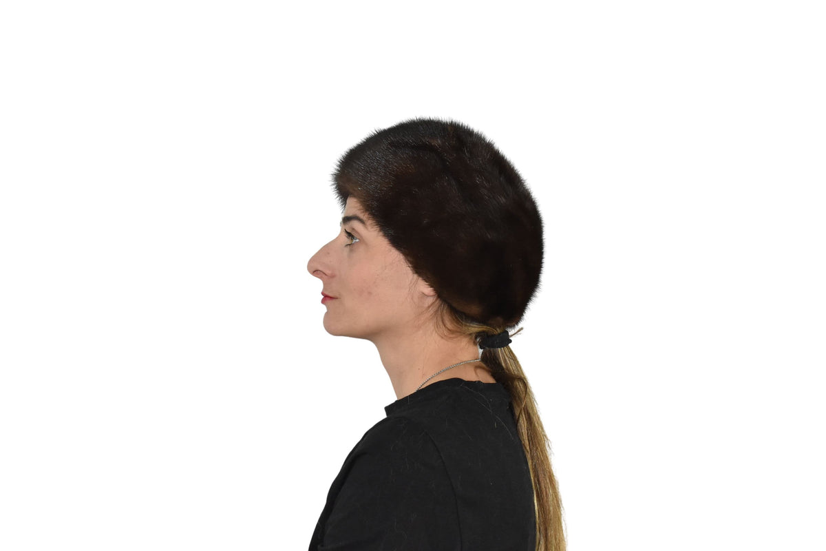 Fur Hat | Brown Fur Hat |  Mink Fur Hat | Cossack Hat | Winter Hat For Women | Gift For Her