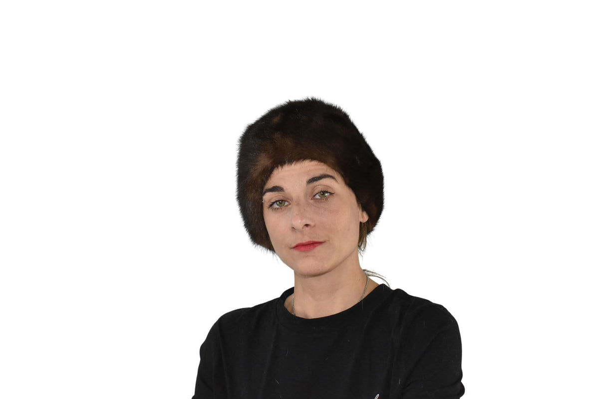 Fur Hat | Brown Fur Hat |  Mink Fur Hat | Cossack Hat | Winter Hat For Women | Gift For Her