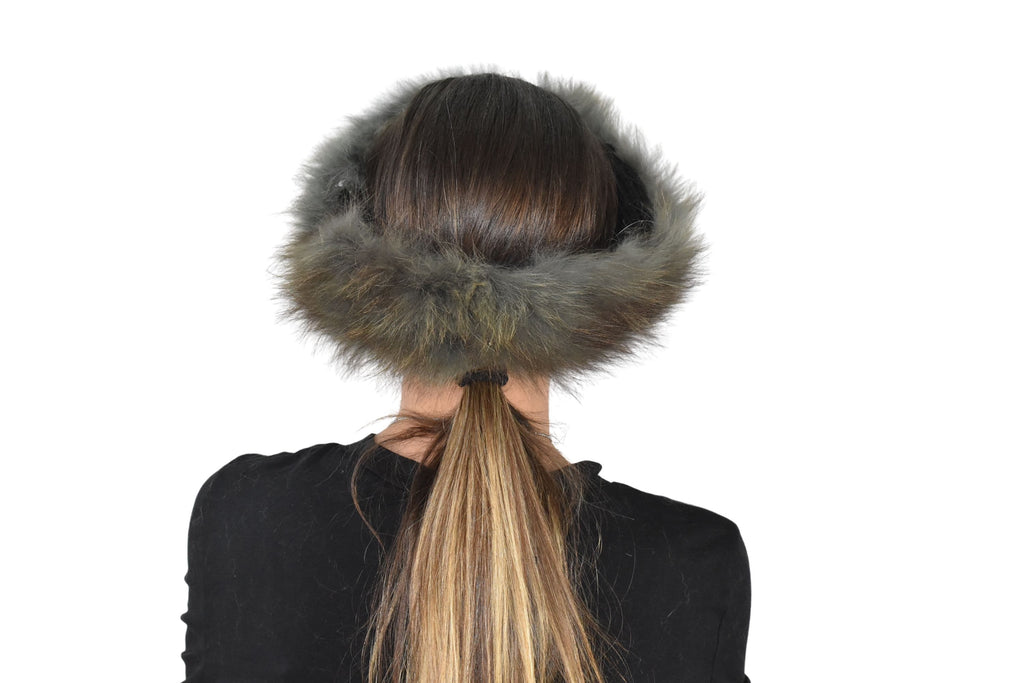 Fur Headband | Fox Fur Headband | Fur Earwarmer | Headband Gift For Her | Fur Neck Warmer