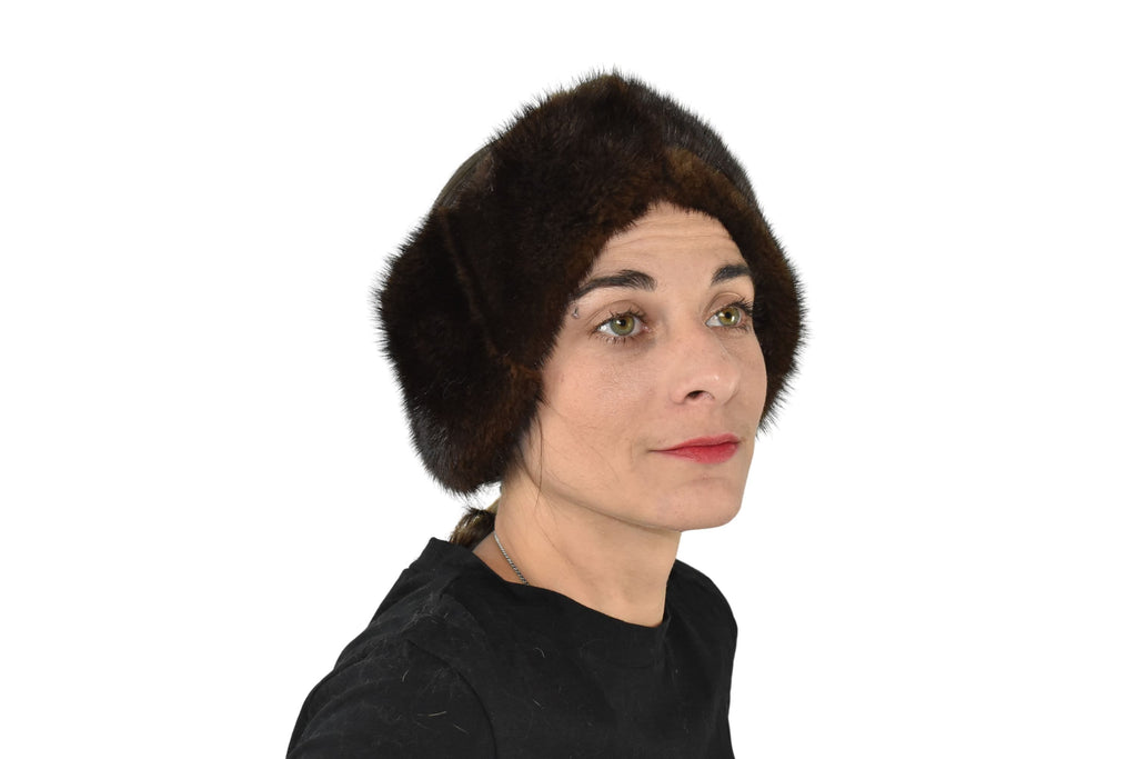 Fur Headband | Mink Fur Winter Headband | Womens Ear warmer  | Headband Gift For Her | Fur Neck Warmer