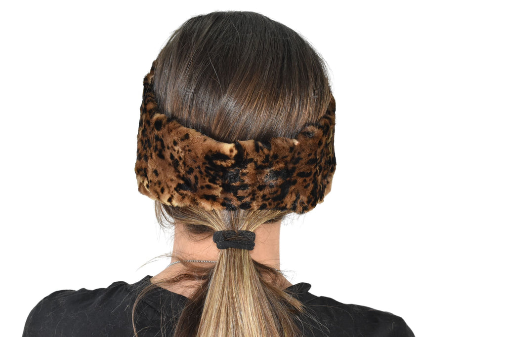 Fur Headband | Mink Fur Winter Headband | Fur Bandana | Headband Gift For Her | Fur Neck Warmer