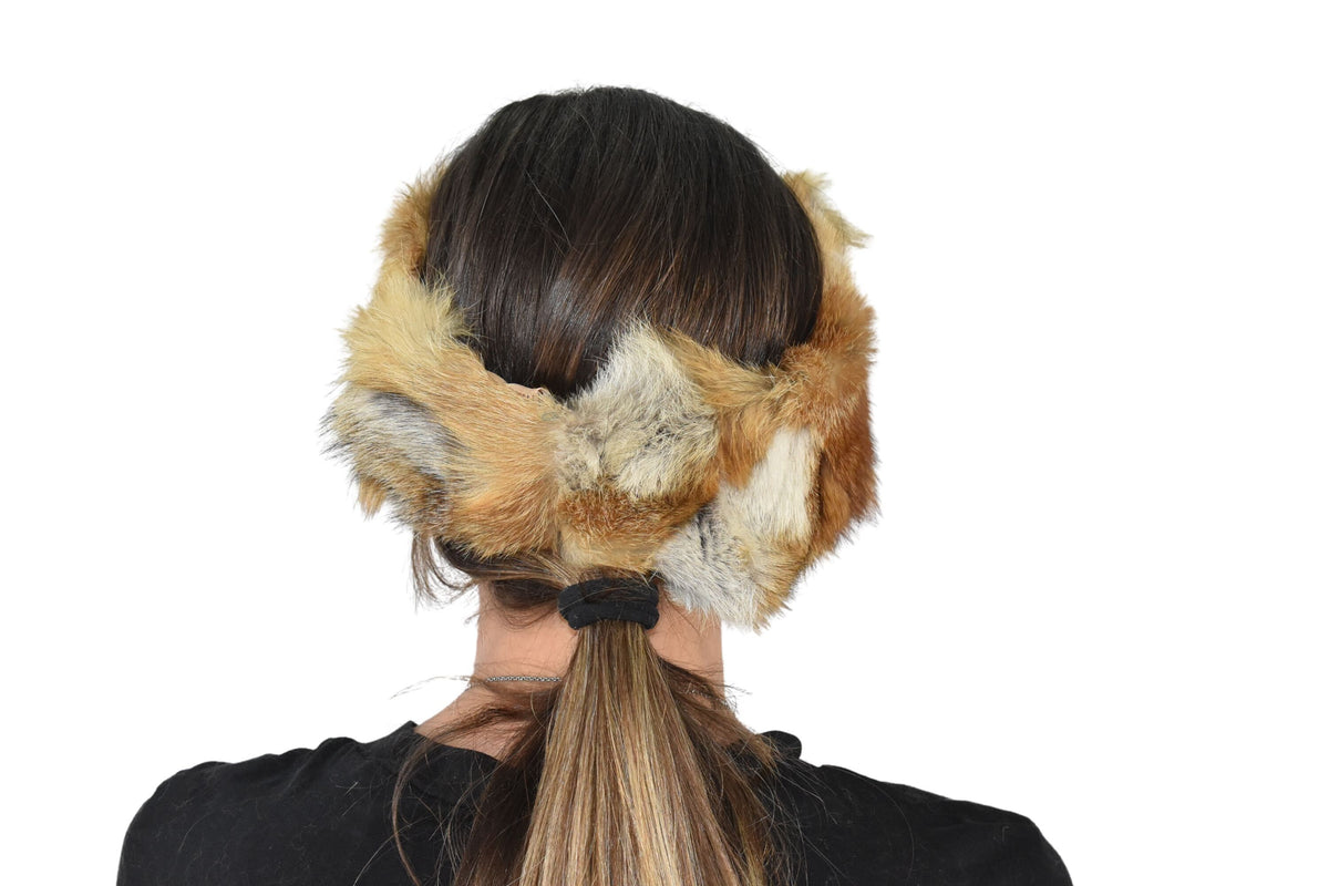 Fur Headband |  Fur Bandana | Fox  Fur Winter Headband |  | Headband Gift For Her | Fur Neck Warmer