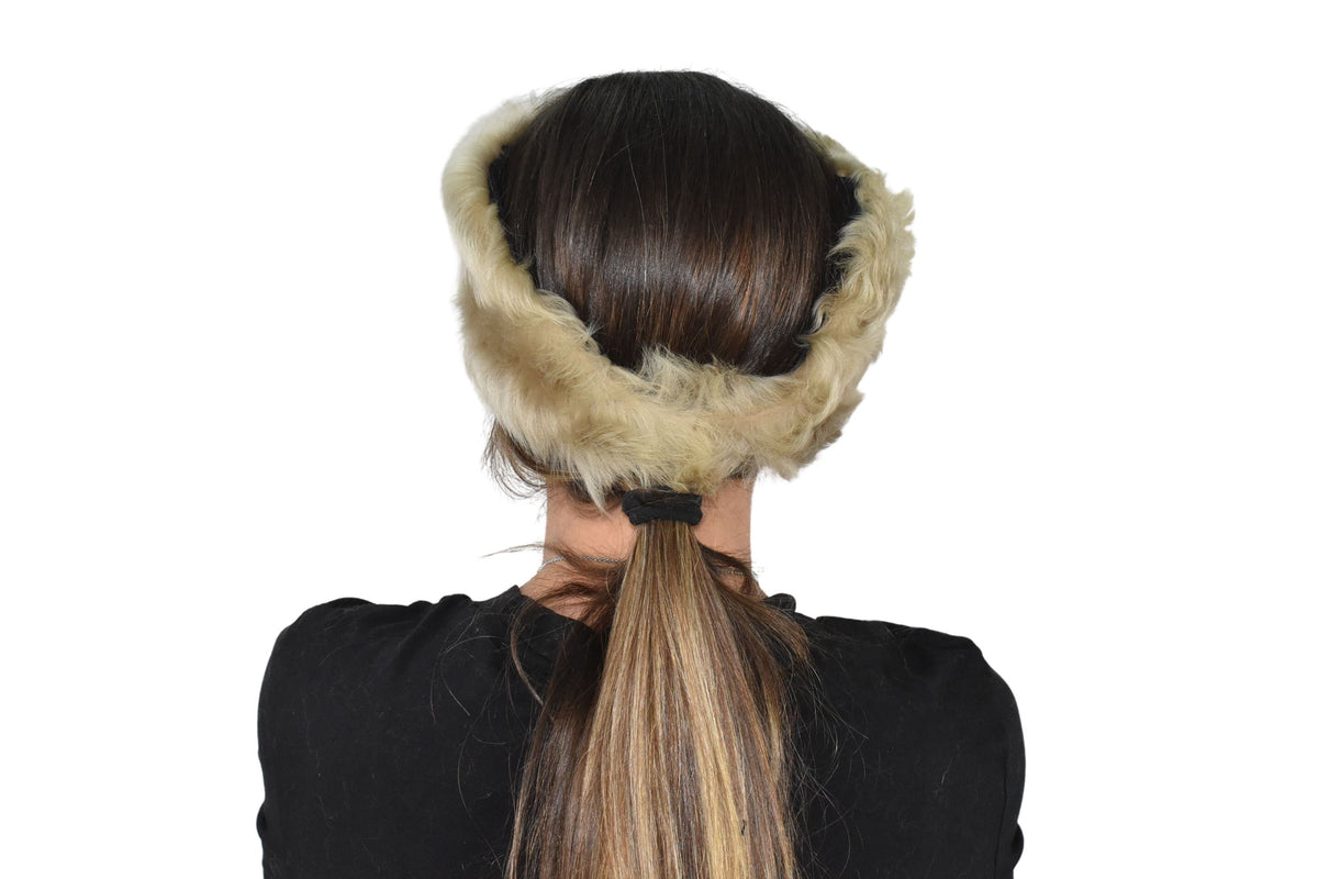 Sheepskin  Fur Headband | Winter Head band | Womens Ear warmer  | Headband Gift For Her | Fur Neck Warmer