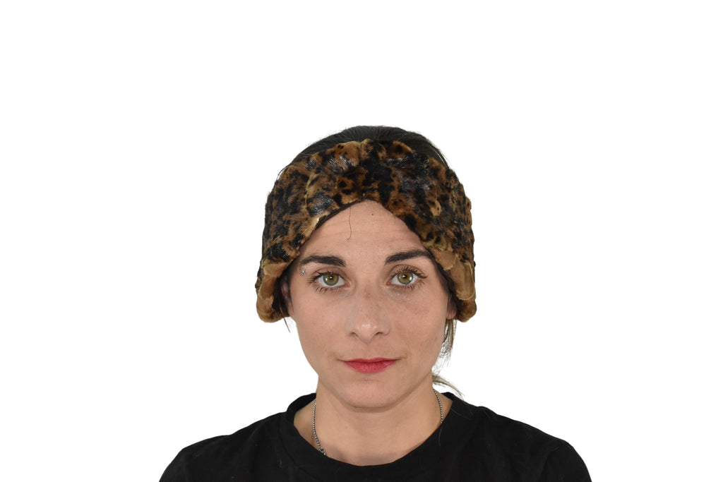 Fur Headband | Mink Fur Winter Headband | Fur Bandana | Headband Gift For Her | Fur Neck Warmer