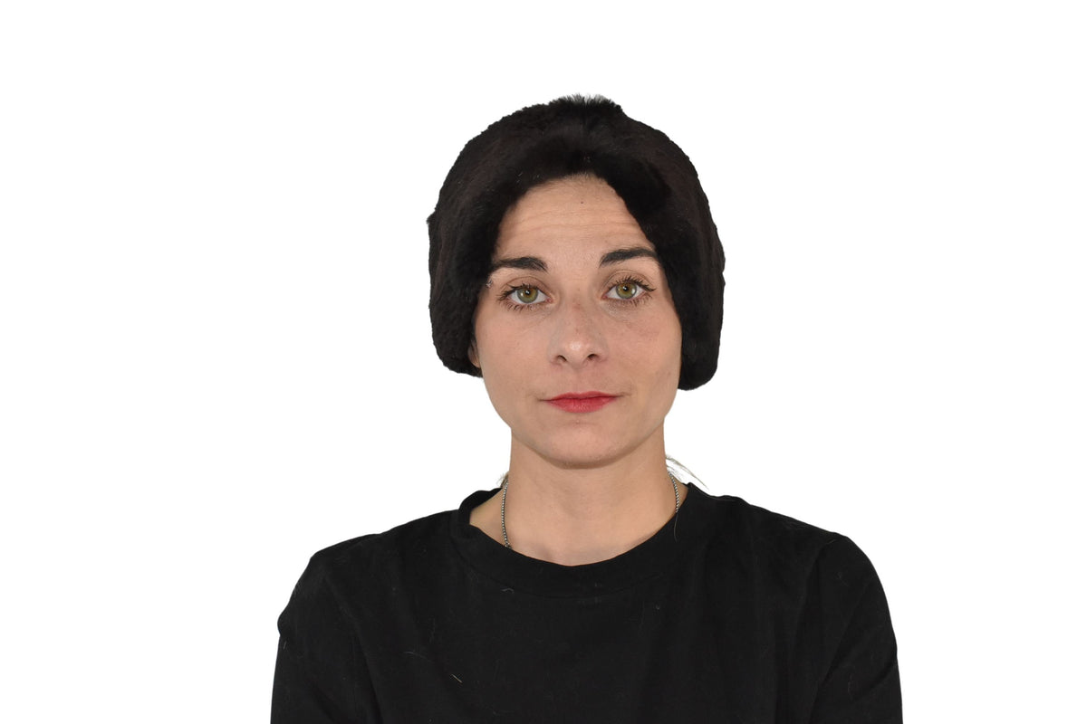Fur Headband | Rex Rabbit Fur headband | Luxury Gift For Her