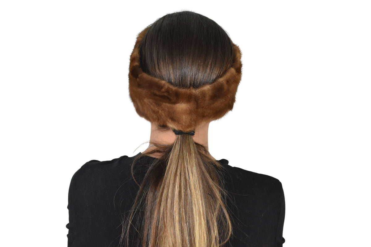 Fur Headband | Mink Fur Winter Headband | Fur Bandana | Headband Gift For Her | Fur Neck Warmer