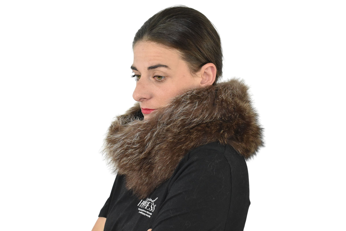 Fox Fur Neck Warmer | Fur Headband | Neck warmer | Fur scarf | Fur Collar |  Luxury Gift For Her